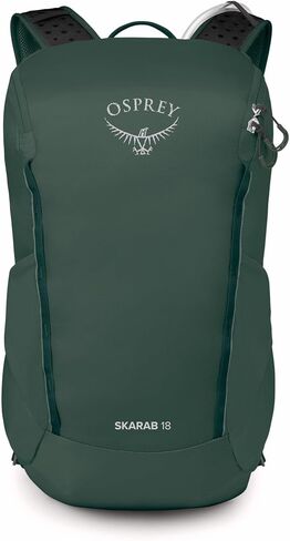 حقيبة ظهر Osprey Skarab 30L للمشي لمسافات طويلة للرجال مع خزان هيدروليكي، تندرا جرين، مقاس واحد in Kuwait