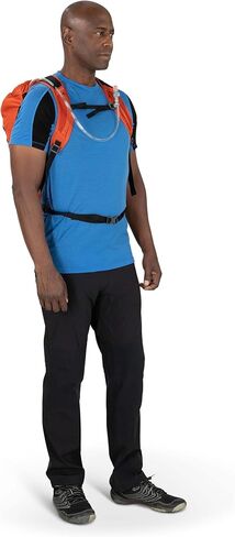 حقيبة ظهر Osprey Skarab 30L للمشي لمسافات طويلة للرجال مع خزان هيدروليكي، تندرا جرين، مقاس واحد in Kuwait