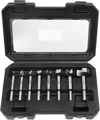 Forstner Bit Set 16 Pcs - BAIDETS Wood Drilling, Forstner Drill Bit with Center Positioning in Kuwait