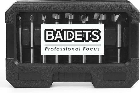 Forstner Bit Set 16 Pcs - BAIDETS Wood Drilling, Forstner Drill Bit with Center Positioning in Kuwait