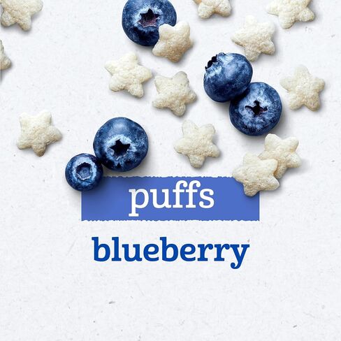 Gerber Baby Snacks Puffs, Blueberry, 1.48 Ounce (Pack of 6) in Kuwait