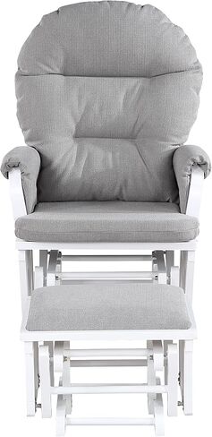 Suite Bebe Madison Glider & Ottoman, Espresso/Latte in Kuwait
