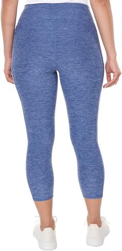Kirkland Signature Capri Leggings for Women - Yoga Leggings - Gym Workout Athletic Yoga Pants with Pockets in Saudi Arabia