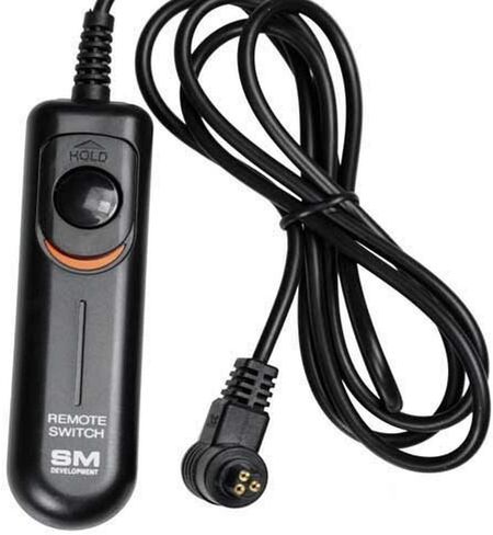SMDV Remote Shutter Release Cable for Canon EOS 1D, 1DS Mark II, III, Mark III, IV, 1DC, 1DX, D30, D60, 10D, 20D, 20DA, 30D, 40D, 50D, 5D, 5D Mark II, III, 7D, Fully Compatible with Canon RS80N3 in Saudi Arabia