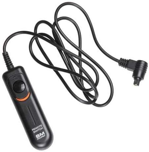 SMDV Remote Shutter Release Cable for Canon EOS 1D, 1DS Mark II, III, Mark III, IV, 1DC, 1DX, D30, D60, 10D, 20D, 20DA, 30D, 40D, 50D, 5D, 5D Mark II, III, 7D, Fully Compatible with Canon RS80N3 in Saudi Arabia