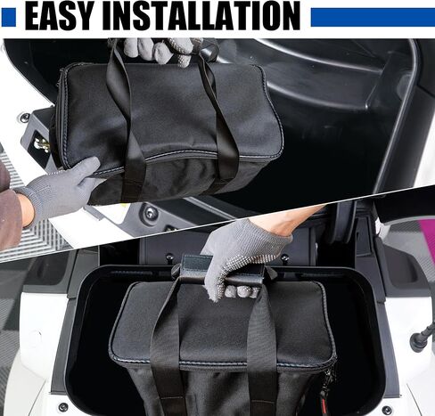 2pcs Rear Trunk Organizer Removable Liner Luggage Bags Waterproof Tool Gear Bag Trike Accessories Fit for Can Am Spyder RT RT-S 2010-2019 RT-L 2011-2019 in Saudi Arabia