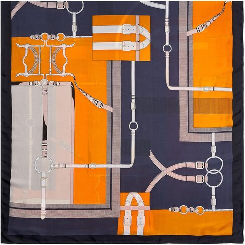 حرير كبير شعور الوشاح الأزياء الأوشحة للنساء خفيفة الوزن واقي من شال الأزهار in Kuwait