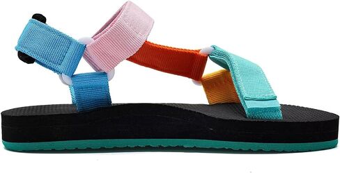 WateLves Kids Sandals Boys Girls Lightweight Non-slip Athletic Sandals with Adjustable Webbing for Hiking Walking Beach Water Sports in Kuwait
