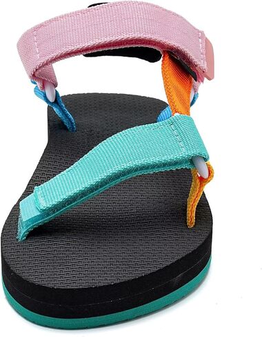 WateLves Kids Sandals Boys Girls Lightweight Non-slip Athletic Sandals with Adjustable Webbing for Hiking Walking Beach Water Sports in Kuwait