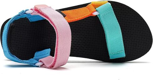 WateLves Kids Sandals Boys Girls Lightweight Non-slip Athletic Sandals with Adjustable Webbing for Hiking Walking Beach Water Sports in Kuwait