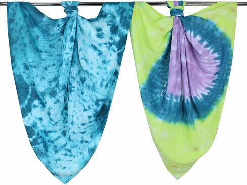 j & alex's Hand Dyed Cotton Muslin Swaddle Blankets in Floral Fields 2 Count in Saudi Arabia