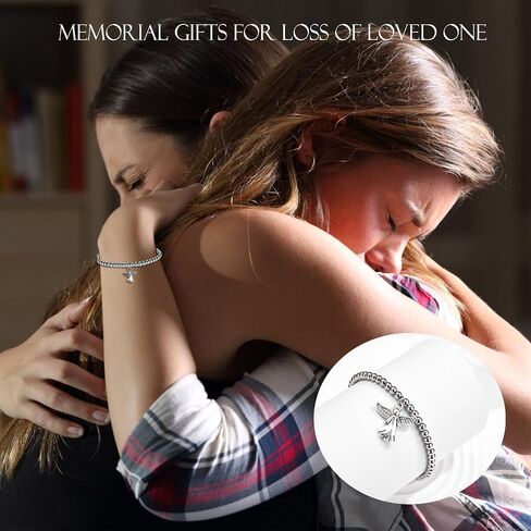Angel Bracelet Beads - Memorial Gifts for Loss of Loved One, Miscarriage Gifts for Mothers & Fathers in Kuwait