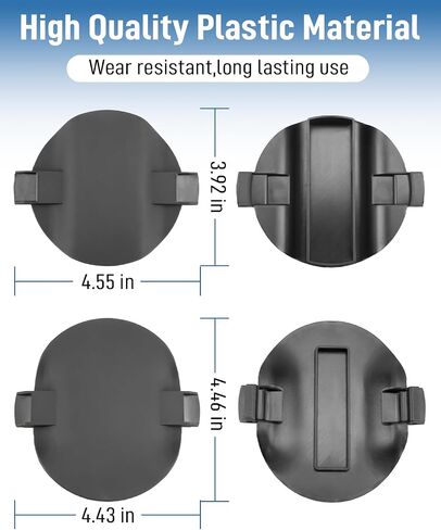 Platform Hitch 5th Wheel Mount Covers Fit for GMC Sierra 3500HD, Fit for Chevrolet Silverado 2500HD 3500HD,Replace 84756187 84756188 in Saudi Arabia