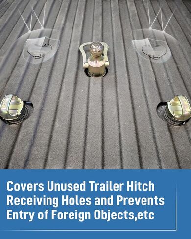 Platform Hitch 5th Wheel Mount Covers Fit for GMC Sierra 3500HD, Fit for Chevrolet Silverado 2500HD 3500HD,Replace 84756187 84756188 in Saudi Arabia