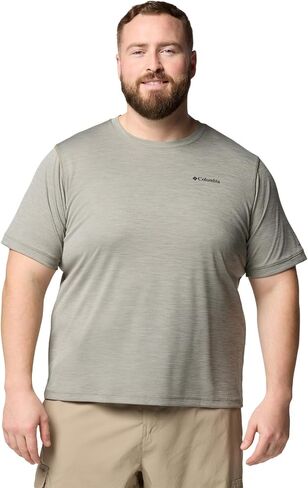 Columbia Men's Sage Peak Knit Short Sleeve Crew in Saudi Arabia