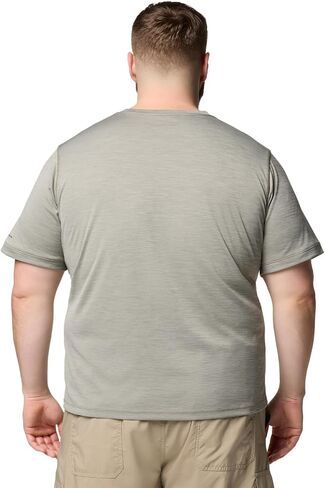 Columbia Men's Sage Peak Knit Short Sleeve Crew in Saudi Arabia