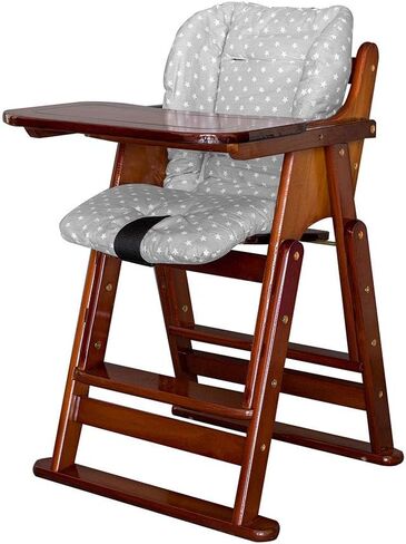 Kocpudu High Chair Cushion, Baby High Chair Cushion, Pad for High Chair, Soft and Comfortable, Lightweight and Breathable,Making The Baby More Comfortable (Jungle Animal Pattern on Blue Background) in Kuwait