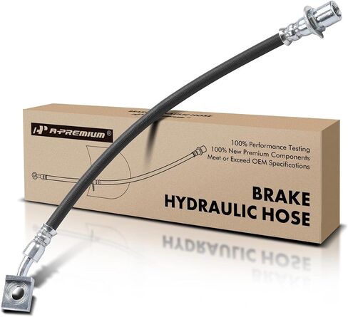 A-Premium Rear Passenger Outer Brake Hydraulic Hose Compatible with Select Chevy, GMC and Cadillac Models - Tahoe/Suburban/Yukon/Yukon XL/Escalade 2015-2018 - Replace# 84183668 in Saudi Arabia