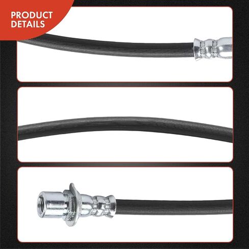 A-Premium Rear Passenger Outer Brake Hydraulic Hose Compatible with Select Chevy, GMC and Cadillac Models - Tahoe/Suburban/Yukon/Yukon XL/Escalade 2015-2018 - Replace# 84183668 in Saudi Arabia