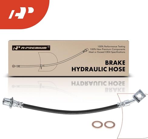 A-Premium Rear Passenger Outer Brake Hydraulic Hose Compatible with Select Chevy, GMC and Cadillac Models - Tahoe/Suburban/Yukon/Yukon XL/Escalade 2015-2018 - Replace# 84183668 in Saudi Arabia