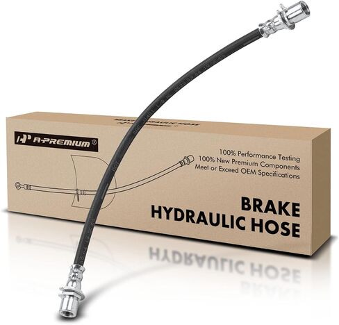 A-Premium Rear Passenger Outer Brake Hydraulic Hose Compatible with Select Chevy, GMC and Cadillac Models - Tahoe/Suburban/Yukon/Yukon XL/Escalade 2015-2018 - Replace# 84183668 in Saudi Arabia