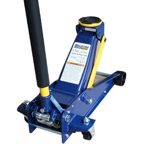 Hydraulic Floor Jack, Quickly Lift Car Jack with Dual Pumps, Heavy Duty Steel Service Jack, 3 Ton (6600 lb) Capacity