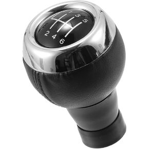 Car Manual Gear Stick Shift Knob 6 Gear for Mini Cooper R55 R56 R57 R58 R59 R61 Car Shift Head Faux Leather Replacement