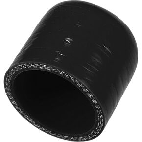 1 Pcs 30mm Length 35mm/1.38" ID Black Car Silicone Rubber Hose End Cap Silicone Reinforced Blanking Cap for Bypass Tube Universal Auto Replacement Parts