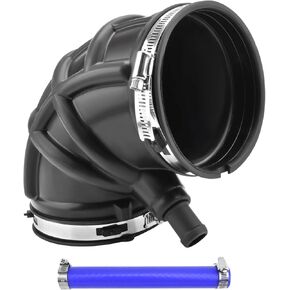 Air Intake Resonator Lower Hose Tube Duct Compatible with Dodge Ram 2500 3500 4500 5500 6.7 Liter Cummins 2007-2018, Replace 53032944AL 53032944AC
