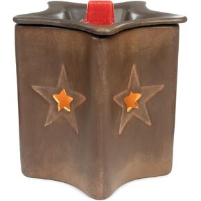 Scentsationsals Wax Melt أكثر دفئًا ، دافئًا للشمع لذوبان الشمع المعطر - النجمة الريفية - شمعة شمعية لمكعبات العطور والفطائر
