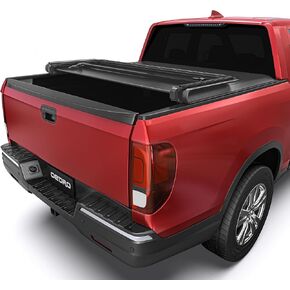 Oedro Soft Tri-Fold Bed Truck Bed Tonneau Cover for 2017-2025 Honda Ridgeline 5 ver