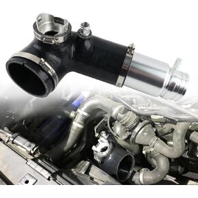 Turbo Inlet Tube Aluminium Silicon Turbo Intake Hose Compatible with BMW N20/N26 2.0T Turbo Engine -125i 220i 228i 320i 328i 420i 428i 520i 528i