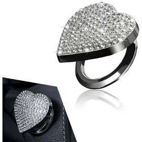 1 PC BLING CAR ONE-BUTTEN ONE-BETTER ، 1.73 "× 1.73"