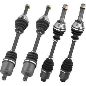 Front Rear ATV CV Axle Drive shaft Assembly Set for Polaris Sportsman 400 450 500 700 800 2007-2012, Replace for 1332881 1332656 1332935 1332471 - Full Set