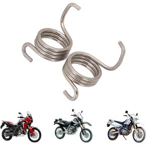Motorcycle Foot Pegs Footpeg Springs Kit Stainless Steel for XR650L 92-22 XR650R 00-07 CR80R/RB 96-02 CR85R/RB 03-07 CRM250 89-98 XR250R/400R 96-04 XR600R 89-00 CRF1000L 16-22