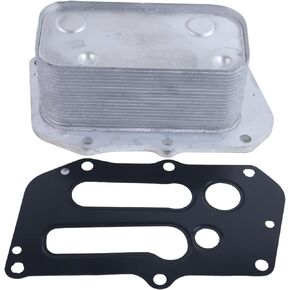 HOLDWELL Oil Cooler With Gasket 04124263 0412-4263 Compatible with Deutz Engine D2.9 TD2.9 TCD2.9 TCD3.6 TCD3.6 L4