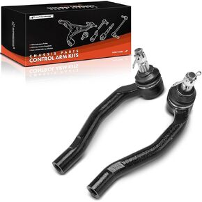 A-Premium 2 x Front Outer Tie Rod Ends Compatible with Acura TL 2009-2014
