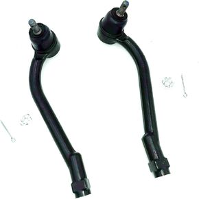 Front Outer Tie rod 2 Pcs Left & Right｜Replacement For 2007-2012 Hyundai Elantra 2010-2013 Kia Forte｜Replace OE#: ES800229 ES800230 Black
