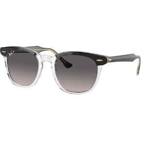 Ray-Ban RB2298 حزمة النظارات الشمسية: RB 2298 Hawkeye 1294M3 Hawkeye Black على مجموعة GLEANING شفافة ونظارات.