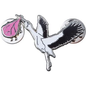 eagleemblems p06986 pin-stork ، pink (1 '')