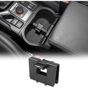 Cup Holder Insert Divider Compatible with Subaru Forester/Outback/Legacy, Center Console Partition Cup, ABS Center Console Cup Holder Divider