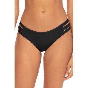 BECCA Fine Line Hipster Bikini Bottom, Cheeky Coverage, Swimwear Separates for Women
