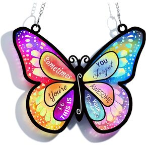 Best Friend Butterfly Gifts for Women Birthday, Inspirational Gifts for Friends Mom Sister Bestie Girl Female Coworker, Butterfly Home Decorative