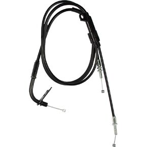Motorcycle Throttle Cable SET Compatible with Suzuki VZ 800 MARAUDER (1997-2004) 58300-48E2V