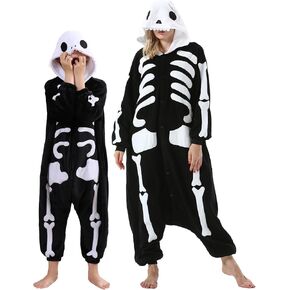 Darkcom Kids Animal Oneie ، Women and Mens Cosplay Headonon Onesie Assealeen Costume Christmas Pajamas Sleepwear