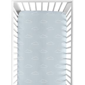 Sweet Jojo Designs Construction Truck Boy Fitted Crib Sheet Baby or Toddler Bed Nursery - Grey Yellow Black Blue and Green Transportation in Saudi Arabia