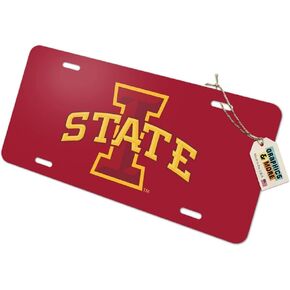 GRAPHICS & MORE Iowa State University Logo Novelty Metal Vanity Tag License Plate
