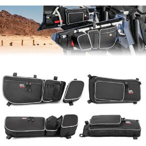 أكياس الأبواب Kemimoto X3 ، وأكياس الأبواب الأمامية والخلفية متوافقة مع 2017-2024 Can Maverick X3 Max X DS RS MR Turbo RR ، حزمة 4