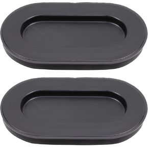 NewYall Truck Bed Oval Panel Drain Plug Cover Cap for Ford F150 1997-2023, F250 1997-1999, F250 F350 F450 F550 Super Duty 2017-2024