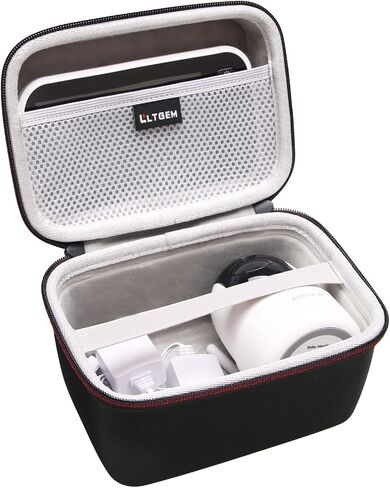 L LTGEM Baby Monitor Travel Hard Case for Infant Optics DXR-8 PRO/HelloBaby/VTech/ANMEATE/eufy Security Baby Monitor - Travel Protective Carrying Storage Bag in Saudi Arabia